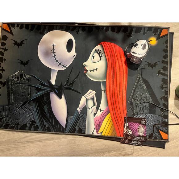 Nightmare before Christmas washable accent rug 27“ x 42“ super extra large - Picture 2 of 5
